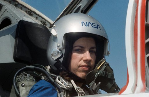 Group 13, 1990 ASCAN Ochoa in T-38 cockpit during Ellington flight training