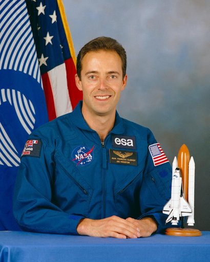 Official portrait of Astronaut candidate Jean-Francois Clervoy