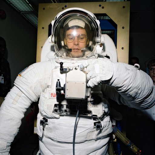 STS-64 extravehicular activity (EVA) hardware view