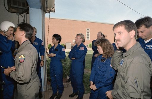 STS-72 Mission Specialist Koichi Wakata during ASCAN training