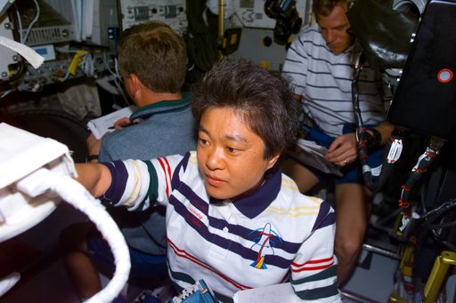 VFEU - Mukai in Spacehab module