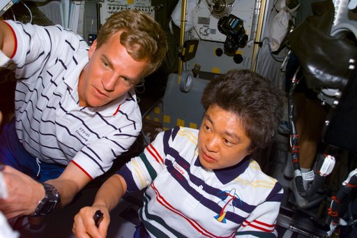 VFEU - Mukai in Spacehab module