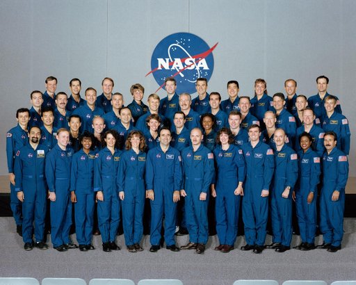 Official Astronaut Candidate Class of 1996 Group Photograph in T