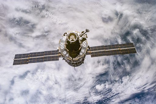 ISS as seen during fly-around