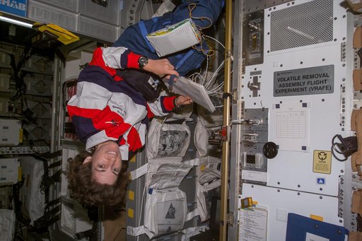 VRAFE - Ellen Ochoa in Spacehab DM