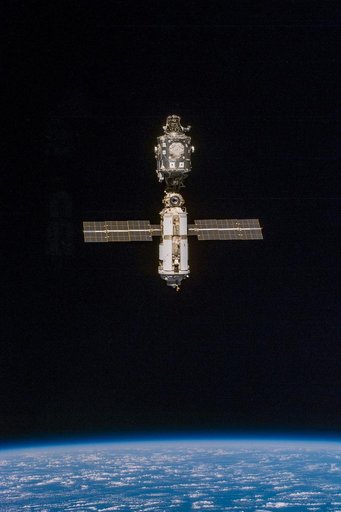 View of the ISS stack taken during fly-around