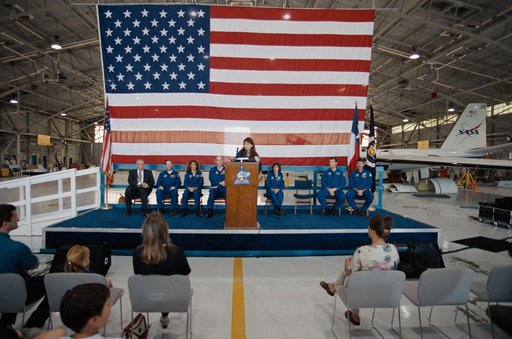 STS-96 crew return ceremony at Ellington Field, June 7, 1999