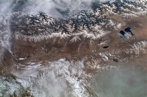 Himalayan Mountain Range, India/Tibet