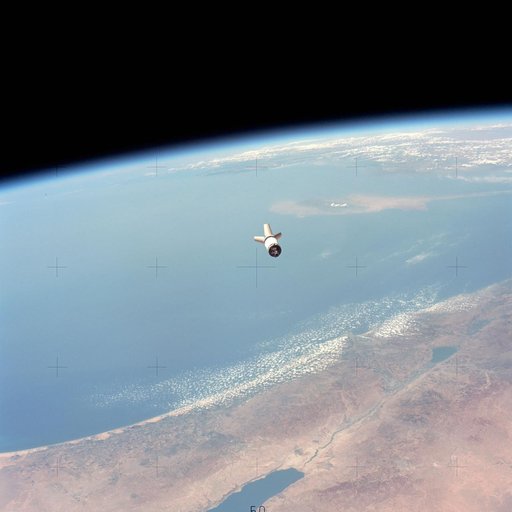 Skylab 3, Saturn S-4B stage falls away from the CM after separation