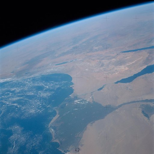 Skylab 3,Earth view,Middle East