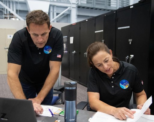 Space Vehicle Mockup Facility training