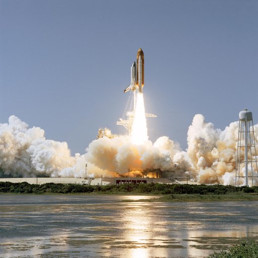 STS-52 Columbia, Orbiter Vehicle (OV) 102, lifts off from KSC LC Pad 39B