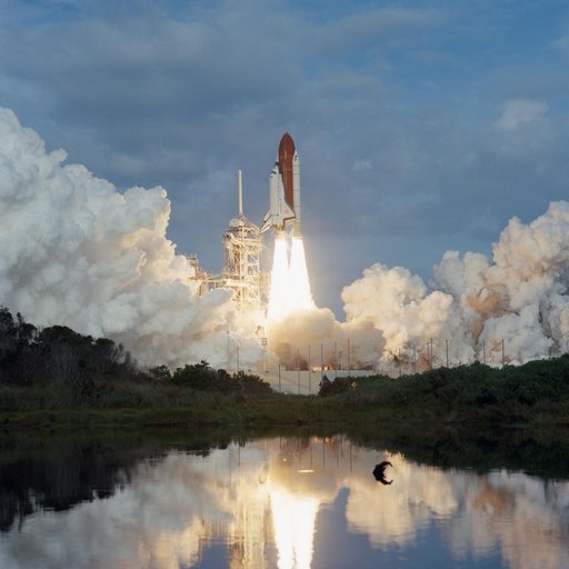 STS-54 Endeavour, Orbiter Vehicle (OV) 105, lifts off from KSC LC Pad 39B