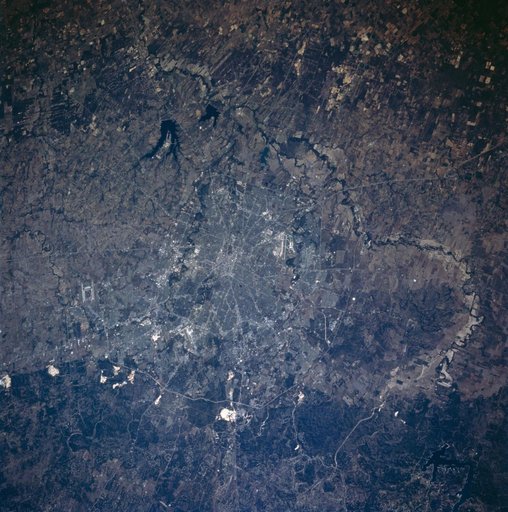 San Antonio, Texas as seen from STS-58