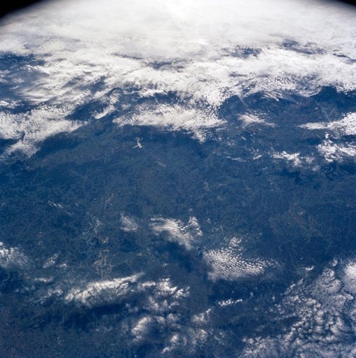 Nashville Basin, Tennessee as seen from STS-58