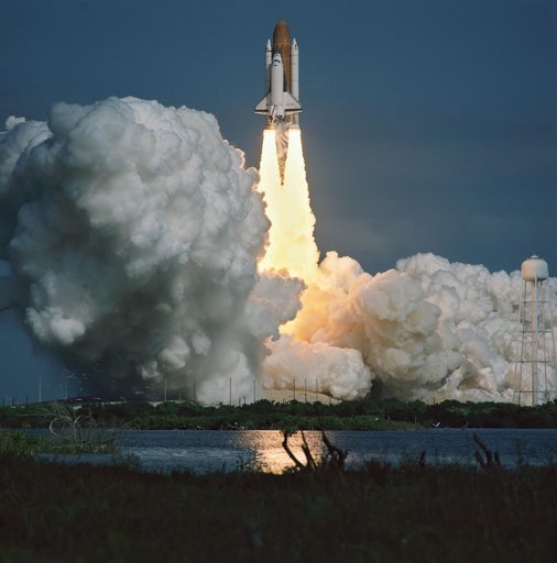 Launch of STS-58 Space Shuttle Columbia