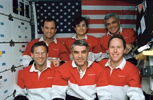 Onboard portrait of the STS-59 crew