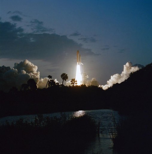 Liftoff of STS-59 Shuttle Endeavour