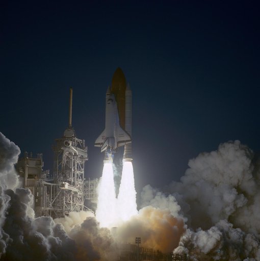 Liftoff of STS-59 Shuttle Endeavour