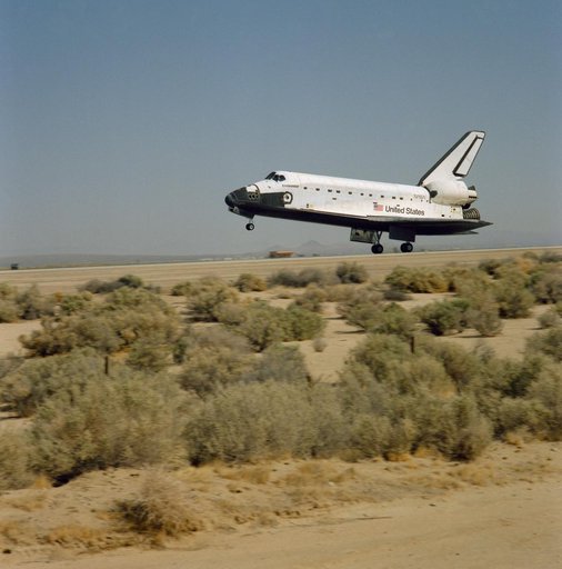 Landing of STS-59 Endeavour, OV-105, at Edwards Air Force Base