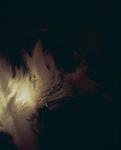 Coast of Isla Cerralvo, Baja, California as seen from STS-62