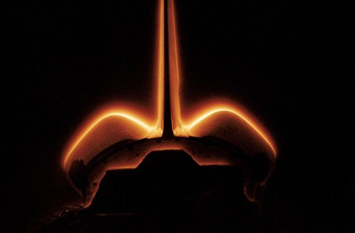 Glow phenomenon surrounding the vertical stabilizer and OMS pods