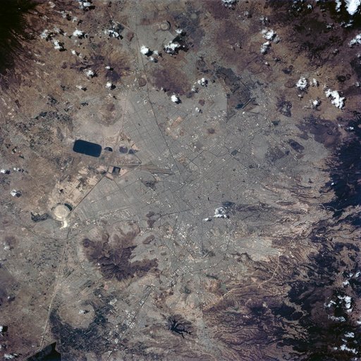 Mexico City, Mexico as seen from STS-62