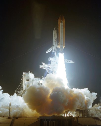 Launch of STS-63 Discovery
