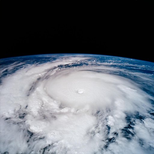 STS-65 Earth observation of Hurricane Emilia in Eastern Pacific Ocean