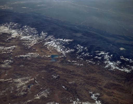 Himalayas as seen from STS-66 shuttle Atlantis