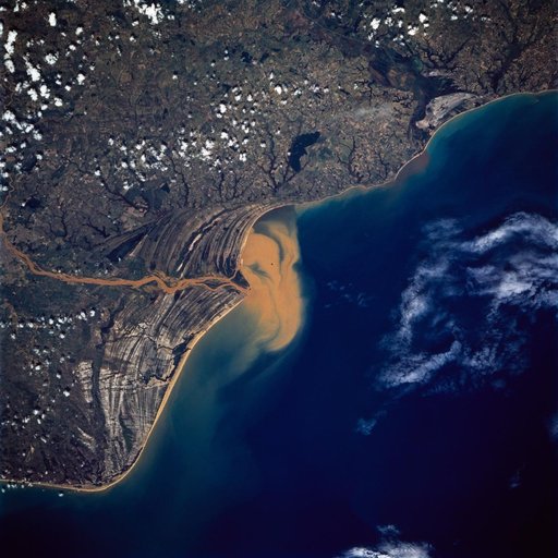 Paraiba do Sul river delta, Brazil