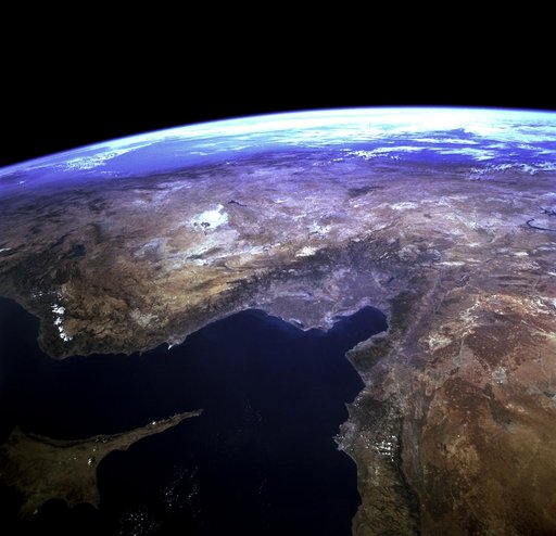 Earth observations taken from shuttle orbiter Columbia