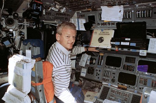 Casper on the forward flight deck