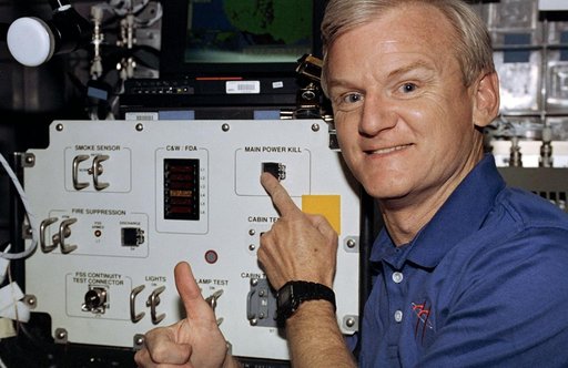 Casper at control board