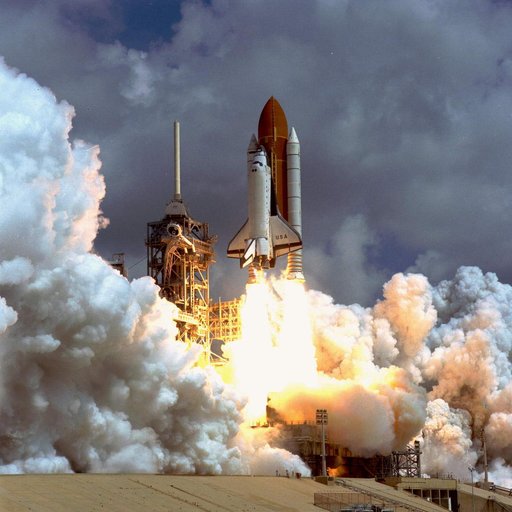 STS-78 Columbia, OV-102, liftoff from KSC Launch Pad 39B