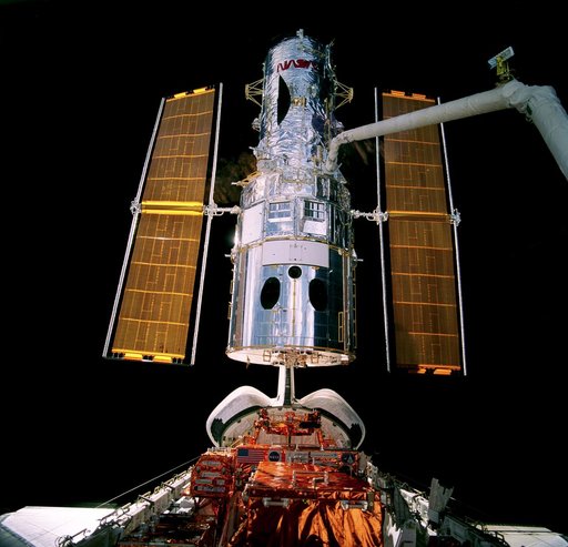 HST, deployment during second servicing mission