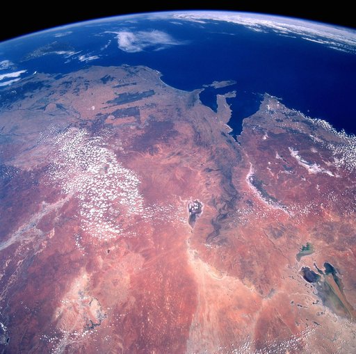 Earth observations taken from shuttle orbiter Discovery during STS-82 mission