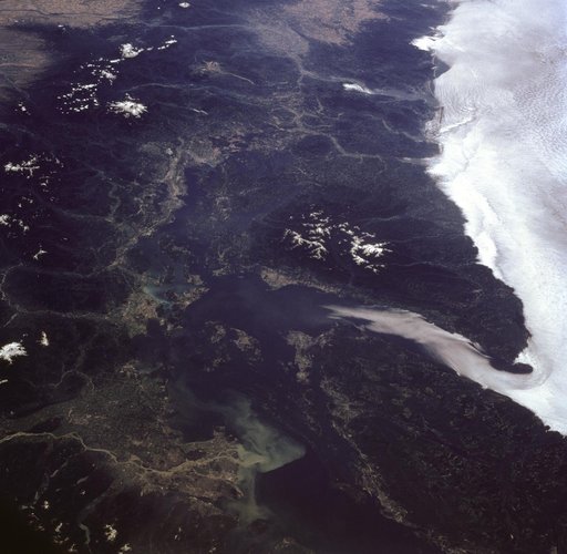 Earth observations taken from orbiter Discovery during STS-85 mission