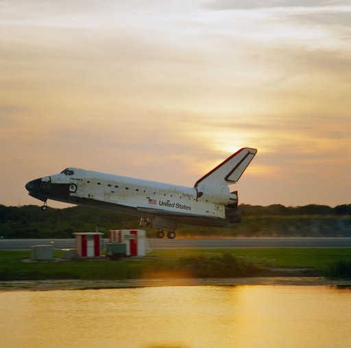STS-85 Discovery OV-103 landing
