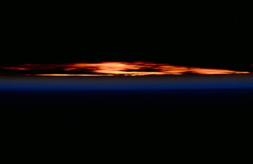 Sunrise as seen during STS-88 mission
