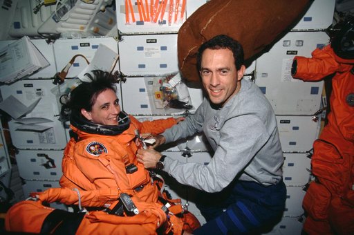 View of the STS-88 crew during deorbit preparations