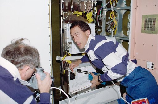 Newman and Ross work on the Early Communications System in Node 1
