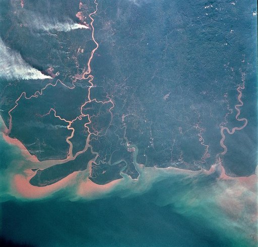 Earth observations taken from Space Shuttle Columbia during STS-93 mission
