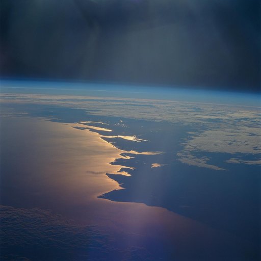 Earth observations of Northern Madagascar taken from Columbia during STS-93 mission