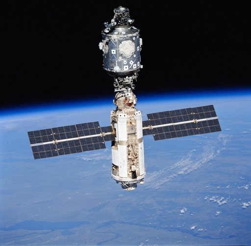 View of the ISS taken during fly-around