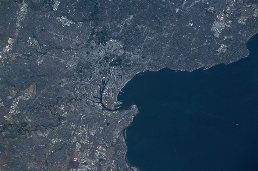 Earth observations of Melbourne, Australia taken during the STS-97 mission