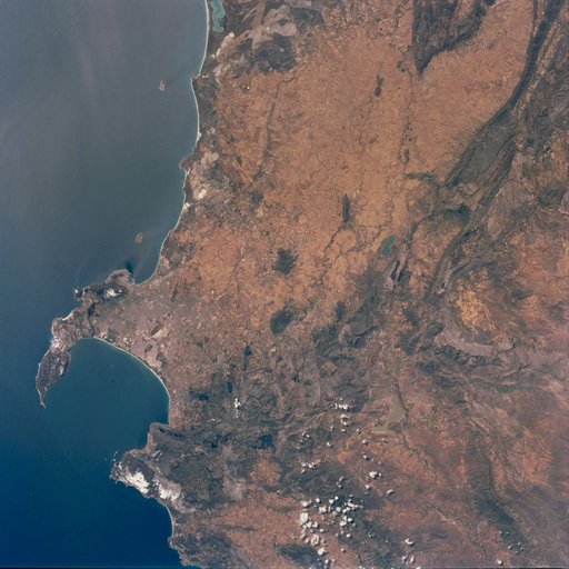 Earth observations Cape Town, South Africa taken during the STS-97 mission