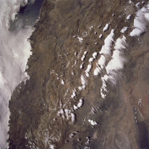 Earth observations of the Andes Mountains taken during the STS-97 mission