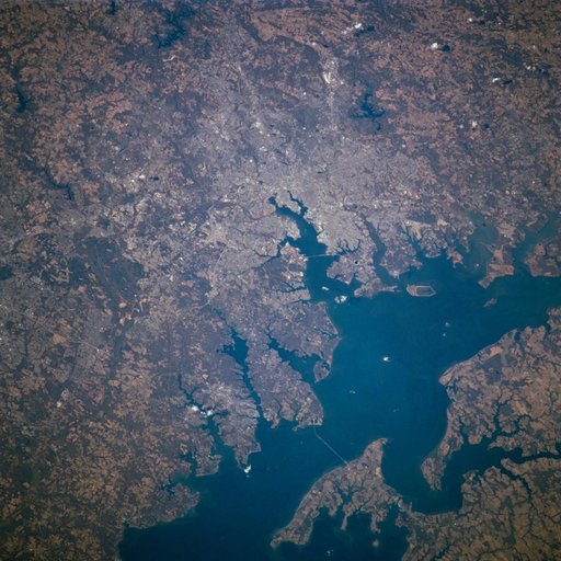 Earth observation taken during STS-98 mission