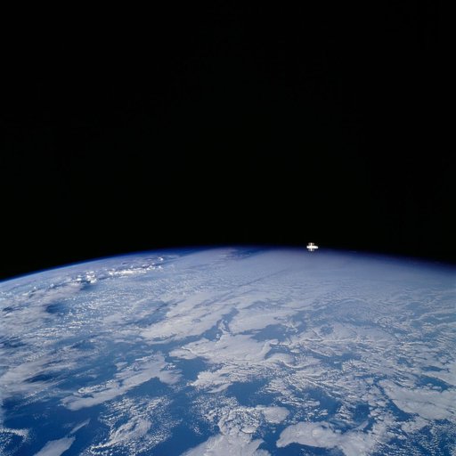 Distant views of Hubble over Earth Limb after redeploy